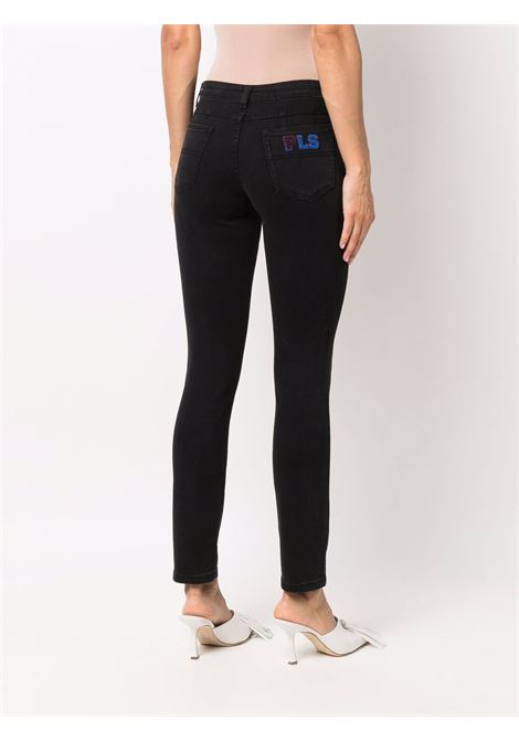 pantalone in denim nero PHILOSOPHY di LORENZO SERAFINI | Pantalone | V03227130555